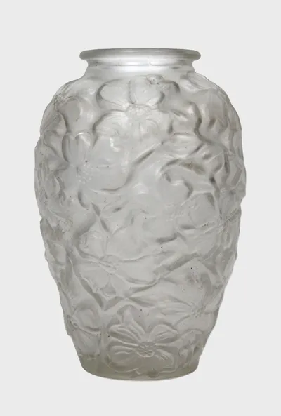 Art décovaas reliëfglas