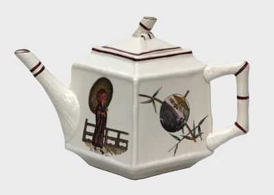 Chinoiserie theepot arts & crafts