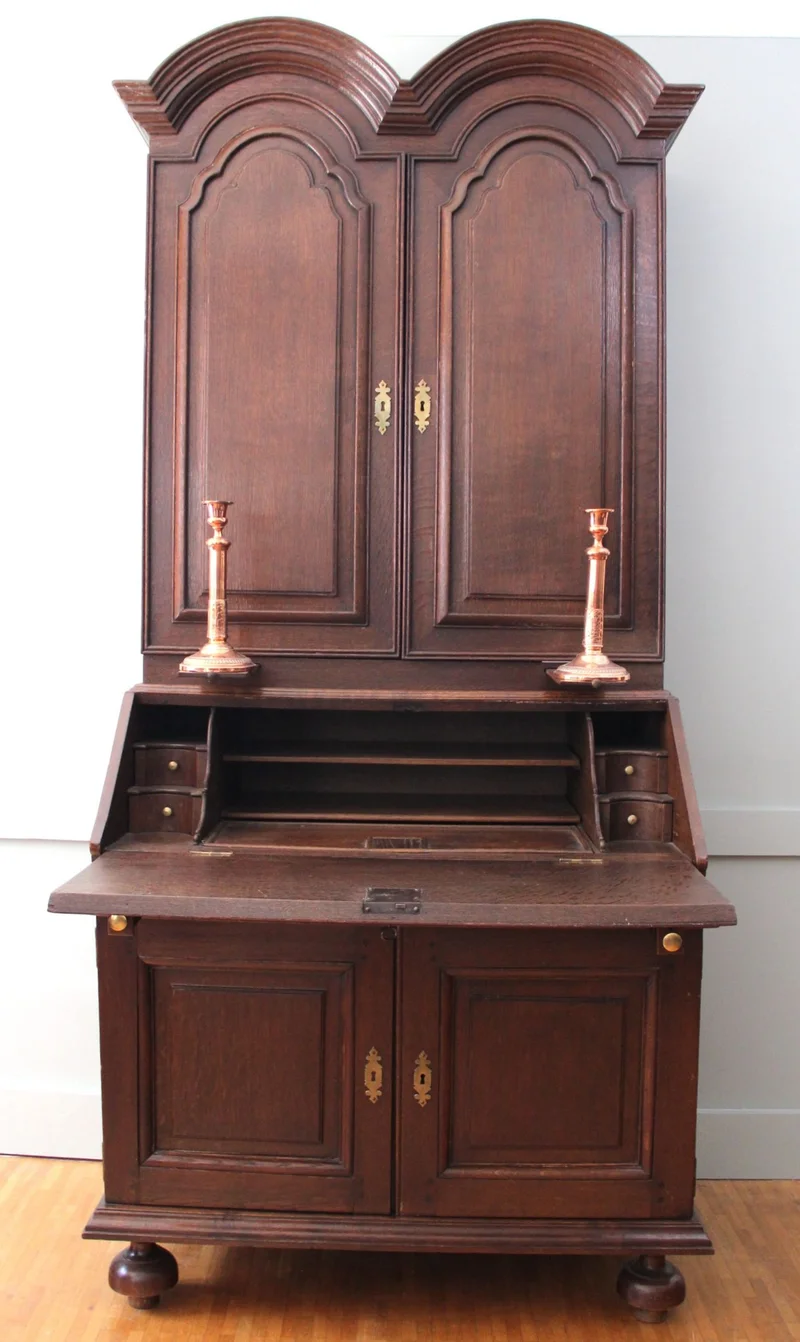 Duble dome bureau 18e eeuw - Meubel › Kasten
