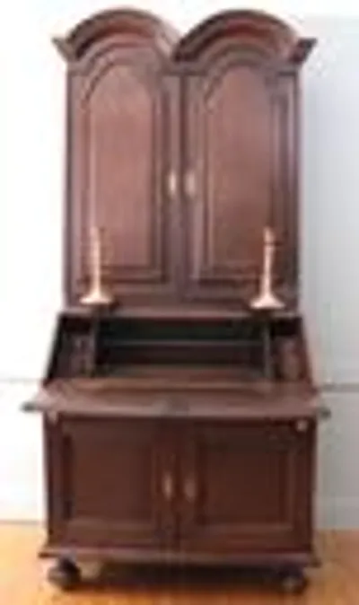 Duble dome bureau 18e eeuw thumbnail 2