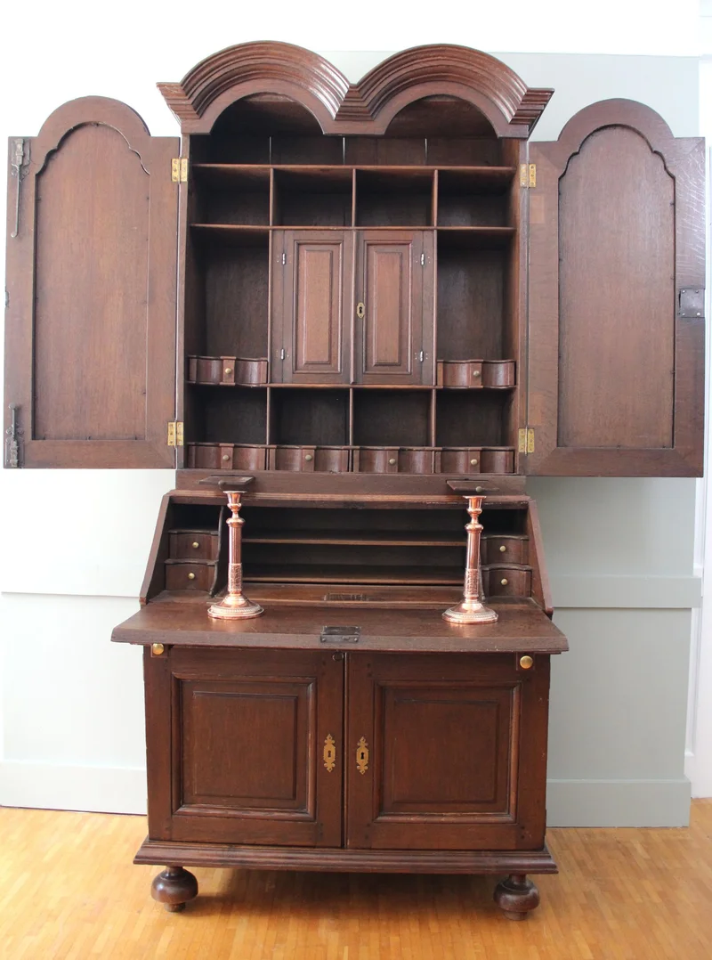 Duble dome bureau 18e eeuw - Meubel › Kasten