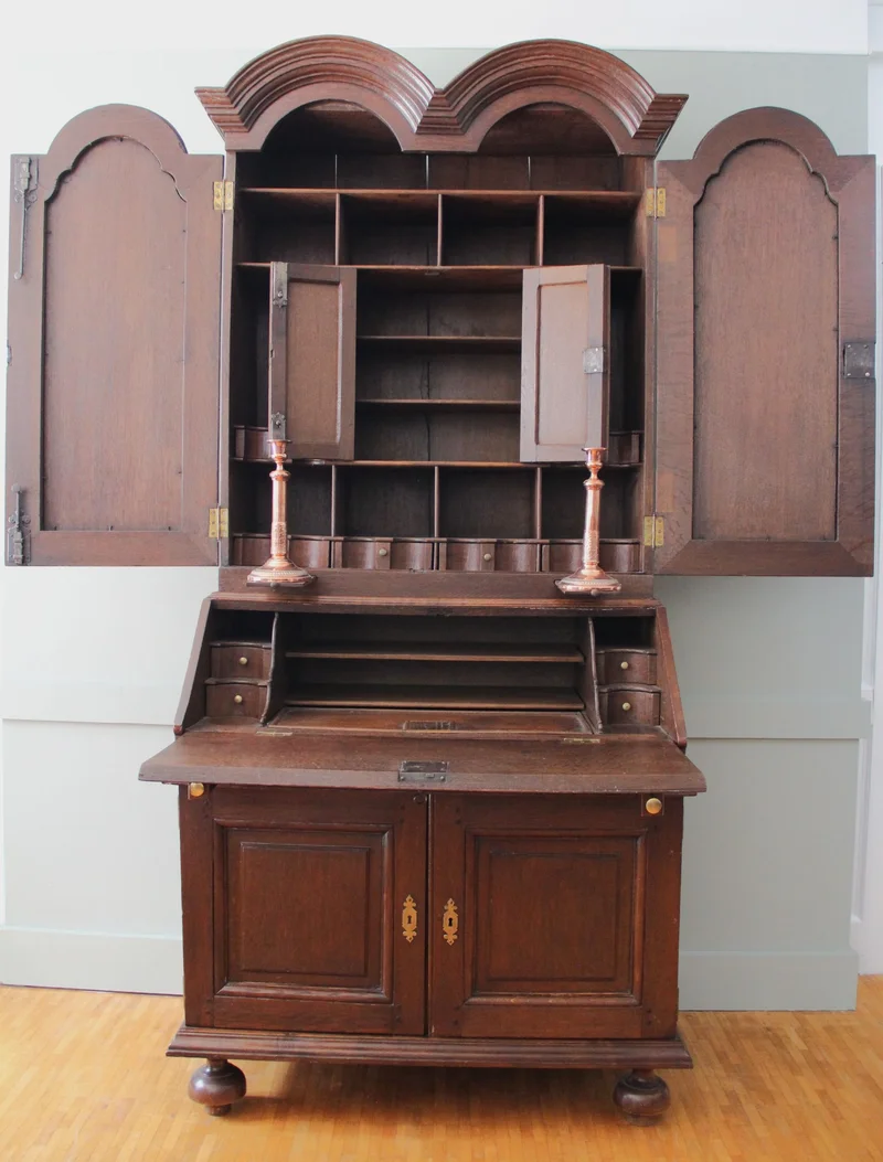 Duble dome bureau 18e eeuw - Meubel › Kasten