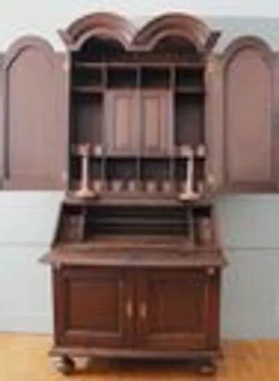 Duble dome bureau 18e eeuw thumbnail 5