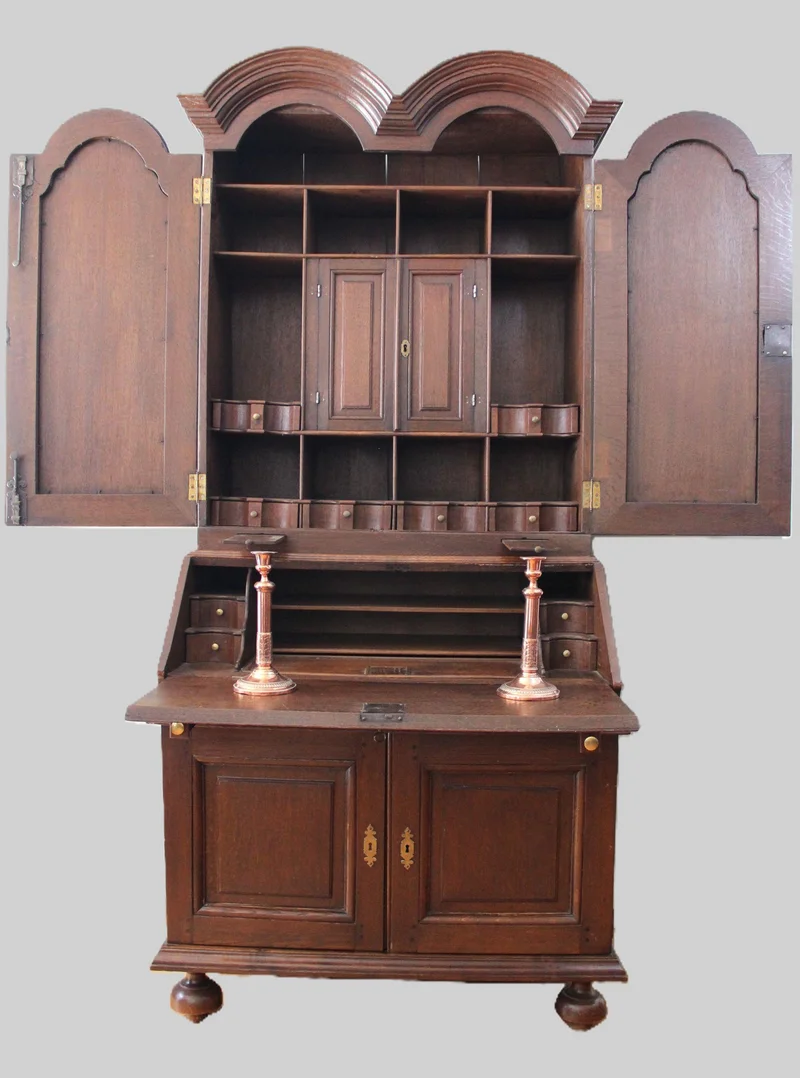 Duble dome bureau 18e eeuw - Meubel › Kasten