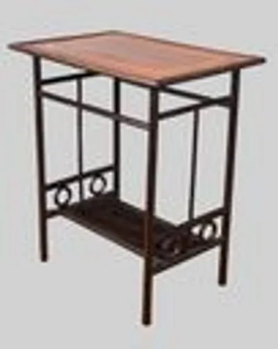 Edwardian bijzettafeltje faux bambou thumbnail 4