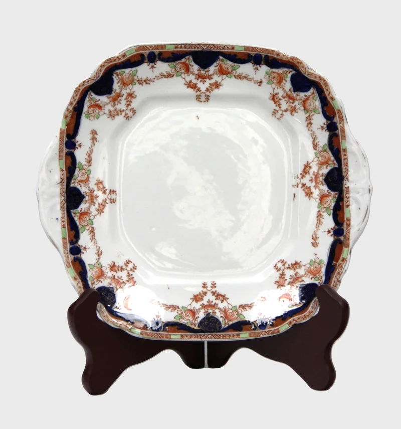 Edwardian koekjesschotel - Porselein › Serviesgoed - €35.00 - Gemerkt JGS&Co, Stanley, Foley China
Edwardian periode, ca 1930-1940
22x25cm