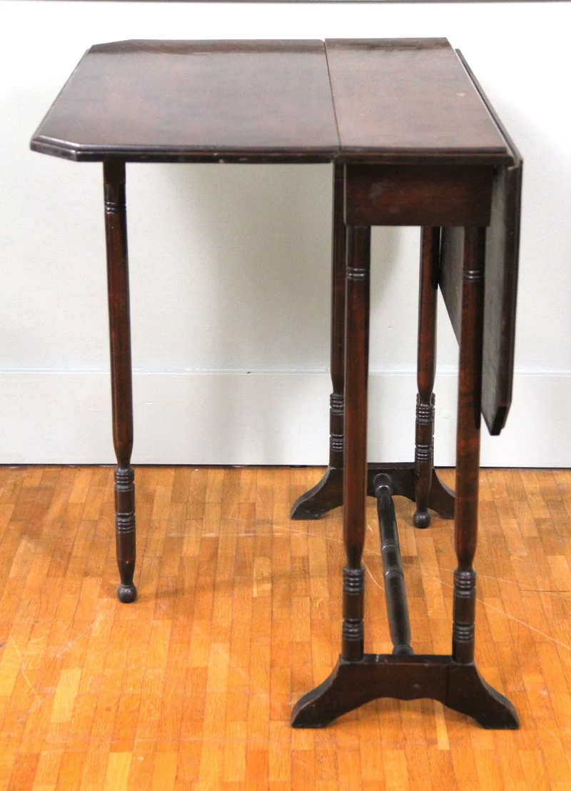 Palissanderkleurig sutherlandtafeltje - Meubel › Tafels