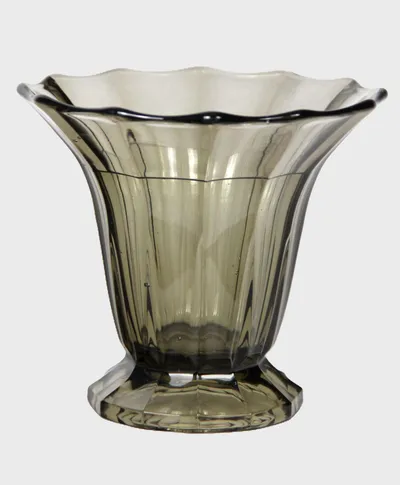 Tulpvormige glazen vaas